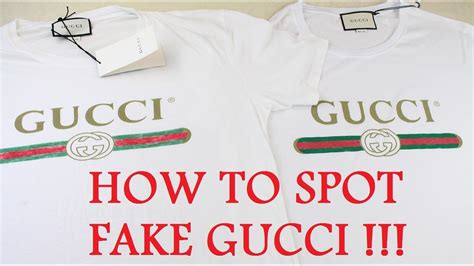 hot to spot between real and fake gucci tshirt|authentic gucci labels.